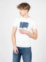 Pepe Jeans Aansluitend T-shirt met Ronde Hals en Decoratieve Print White Heren - Thumbnail 2