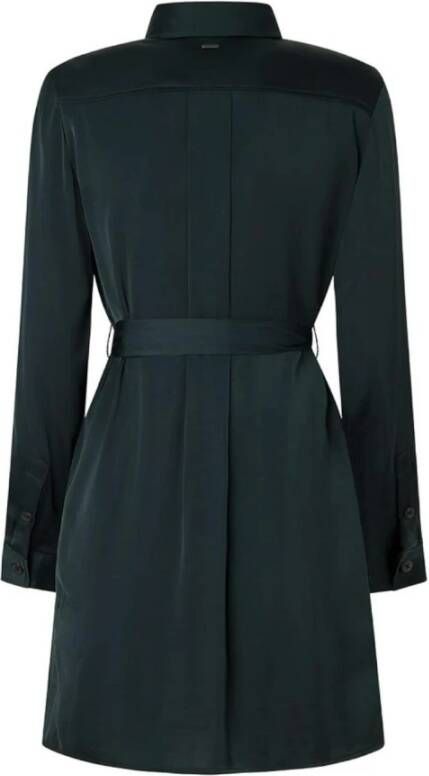 Pepe Jeans Belted Coats Groen Dames