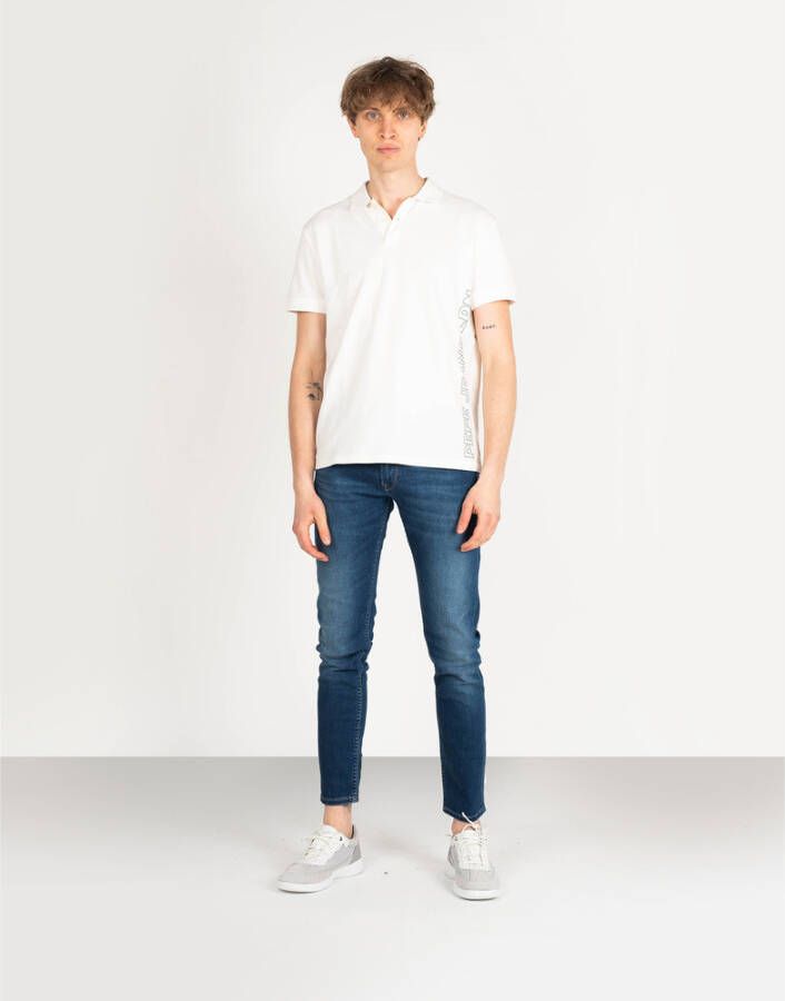 Pepe Jeans ; Benson; Polo t-shirt Wit Heren
