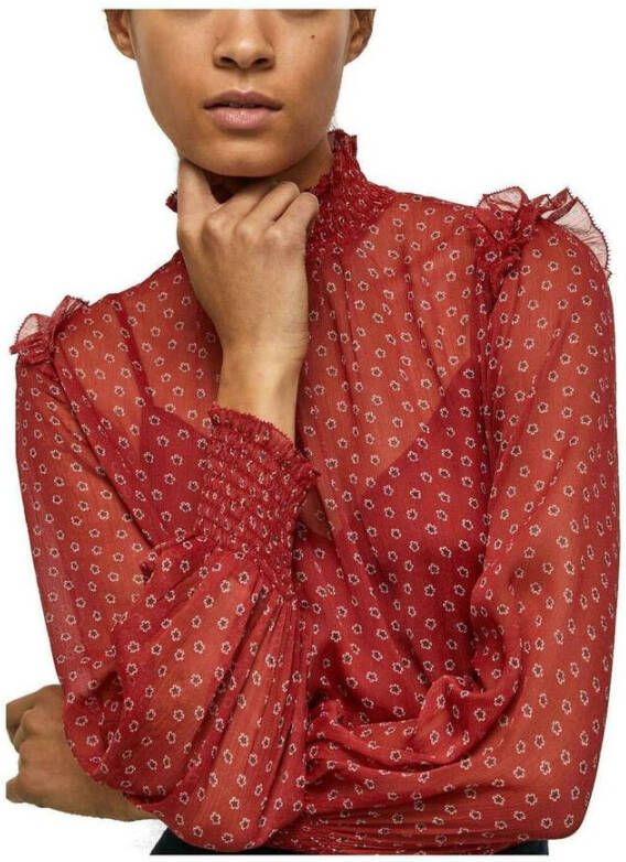 Pepe Jeans Blouses Rood Dames