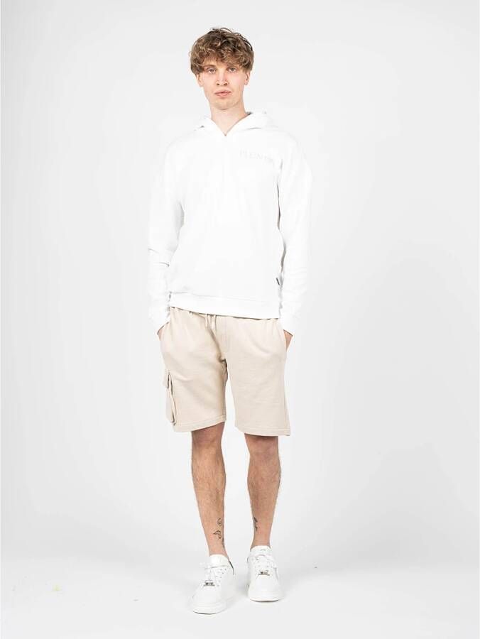 Pepe Jeans Eenvoudige stijl shorts met verstelbare tailleband en zakken Beige Heren