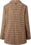 Pepe Jeans Houndstooth Blazer Brown Dames - Thumbnail 5
