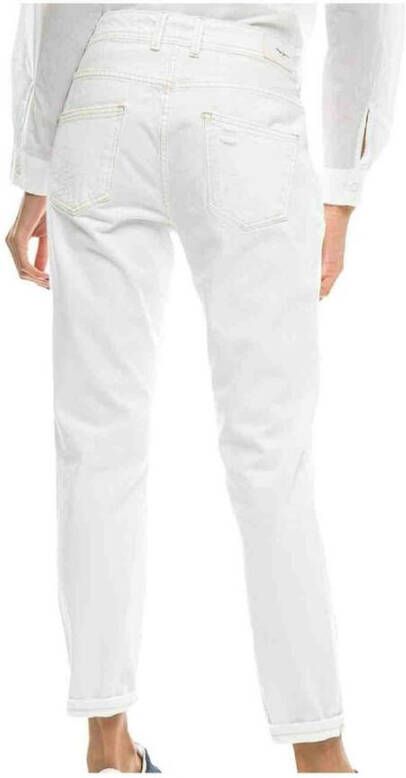 Pepe Jeans Mom Carot Pants Wit Dames