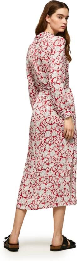 Pepe Jeans Shirt Dresses Rood Dames