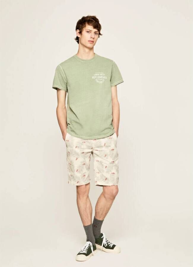 Pepe Jeans Short Shorts Beige Heren