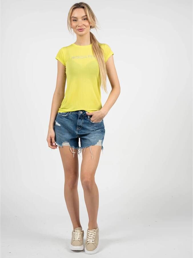 Pepe Jeans Shorts Blauw Dames