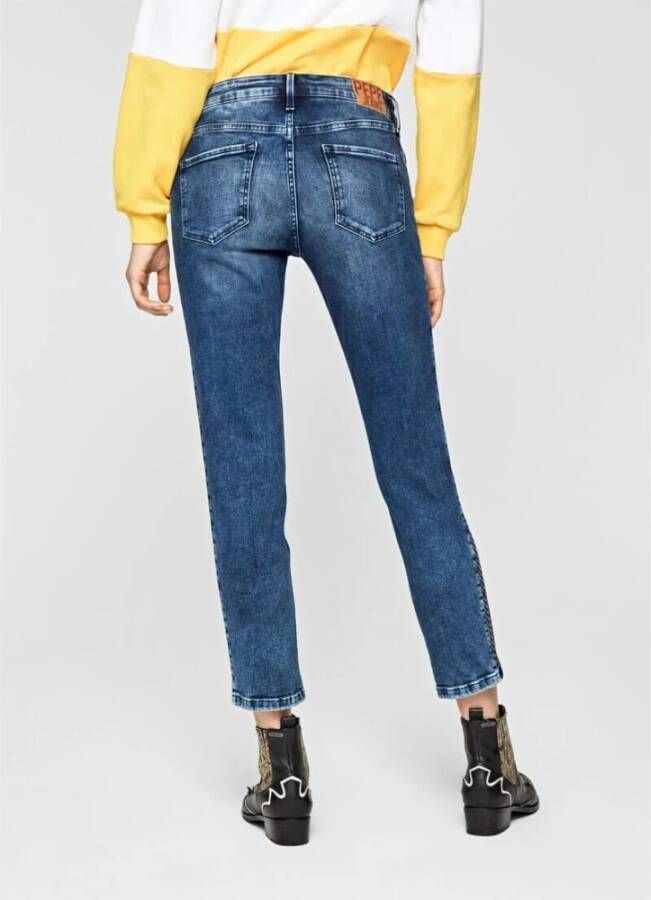 Pepe Jeans Skinny Jeans Blauw Dames