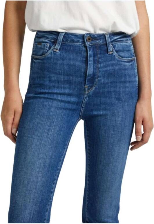 Pepe Jeans Skinny Jeans Blauw Dames