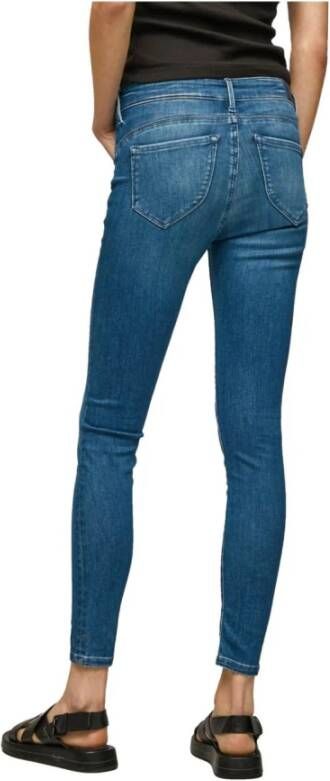 Pepe Jeans Skinny jeans Blauw Dames