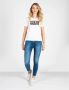 Pepe Jeans Casual Ronde Hals Bedrukt T-shirt White Dames - Thumbnail 2
