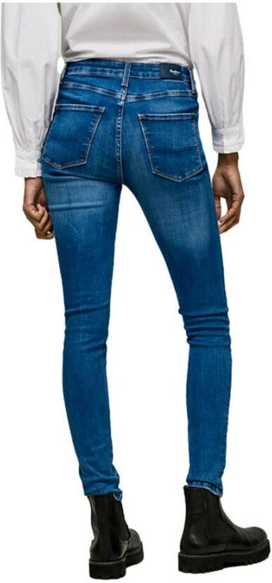 Pepe Jeans Slim-fit jeans Blauw Dames