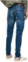 Pepe Jeans Straight Jeans Blauw Heren - Thumbnail 3