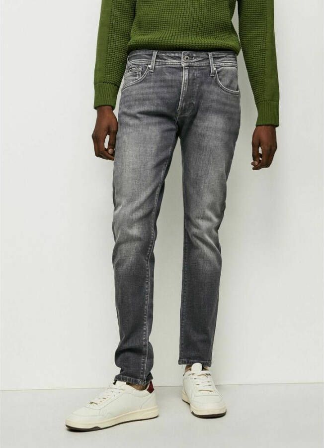 Pepe Jeans Slim-fit jeans Blauw Heren