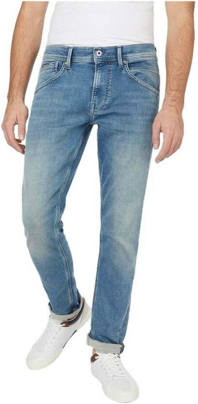 Pepe Jeans Rechte jeans Blauw Heren