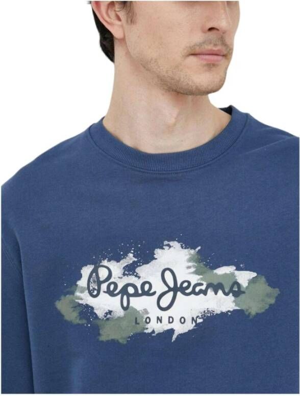 Pepe Jeans Sweatshirt Blauw Heren