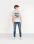 Pepe Jeans T-shirt; Alexis; Grijs Heren - Thumbnail 2