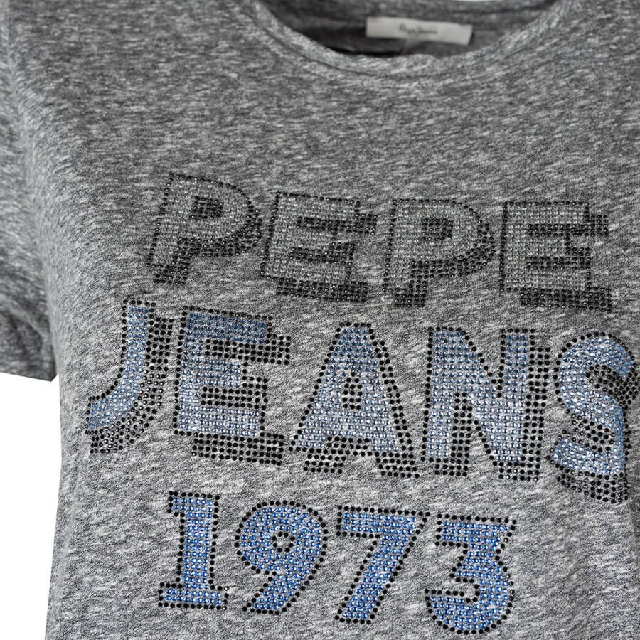 Pepe Jeans T-shirt Bibiana Grijs Dames