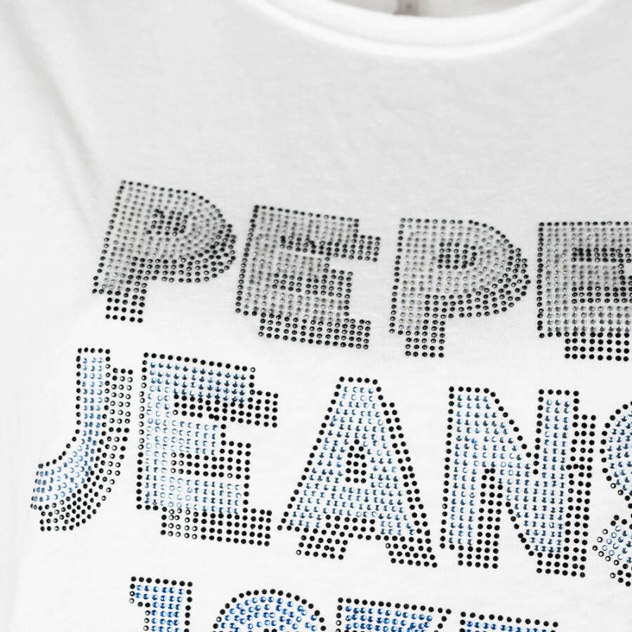 Pepe Jeans T-shirt Bibiana Wit Dames
