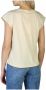 Pepe Jeans Dames T-shirt met korte mouwen en ronde hals Beige Dames - Thumbnail 2