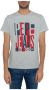Pepe Jeans T -hirt binnenkort grote letters Grijs Heren - Thumbnail 2