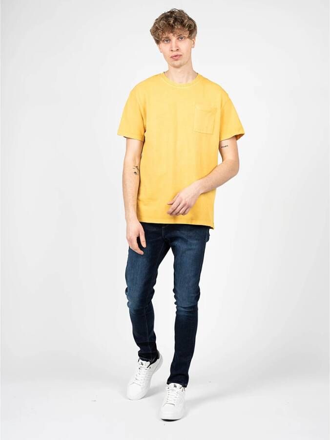 Pepe Jeans T-Shirts Geel Heren