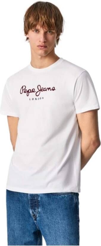 Pepe Jeans T-shirts Wit Heren