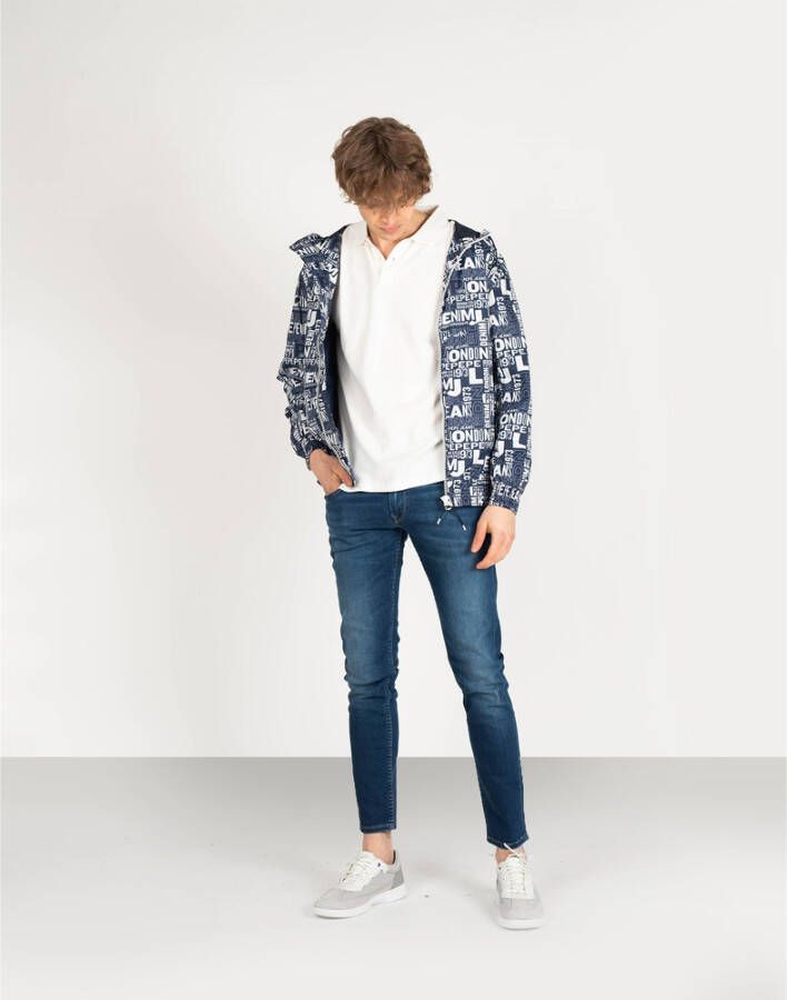 Pepe Jeans ; Tony; jasje Blauw Heren