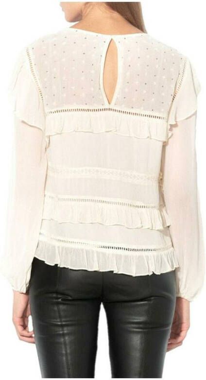 Pepe Jeans Witte reese blouse Wit Dames