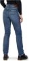 Pepe Jeans Blauwe effen dames jeans met versleten effect Blue Dames - Thumbnail 3