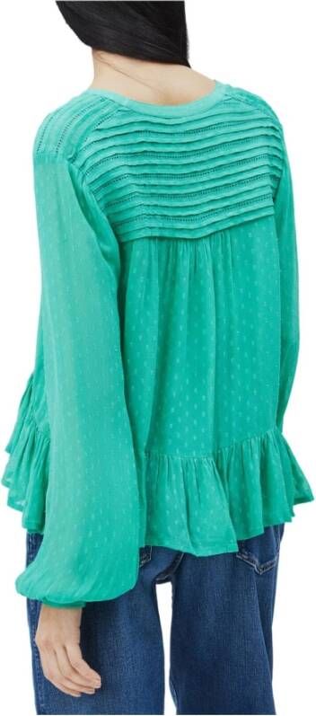 Pepe Jeans Women's Shirt Groen Dames
