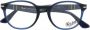 Persol Stijlvolle Blauwe Frame Bril Blue Unisex - Thumbnail 2