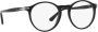 Persol Stijlvolle Zwarte Brilmontuur Black Unisex - Thumbnail 2