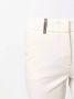 PESERICO Cropped Trousers Beige Dames - Thumbnail 2