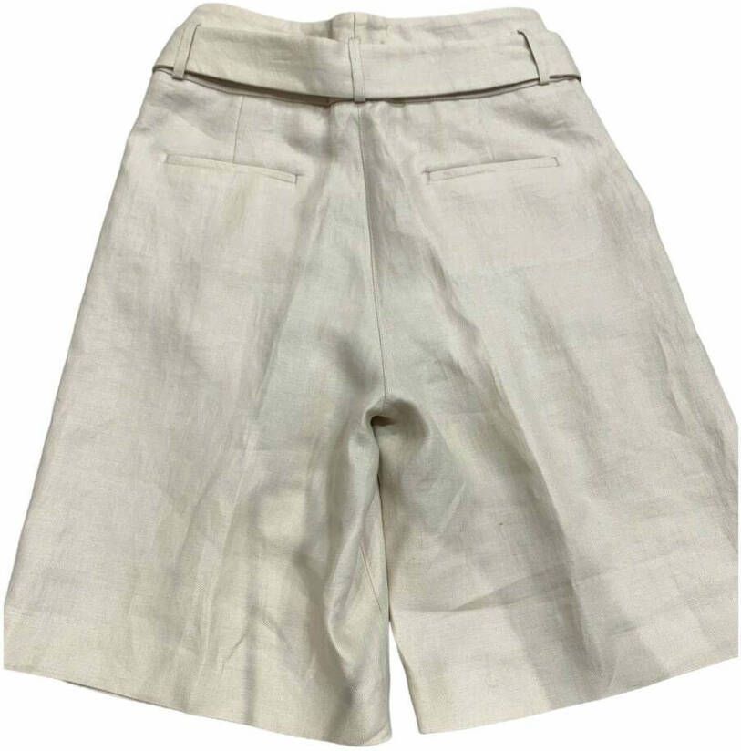 PESERICO Korte broek Beige Dames