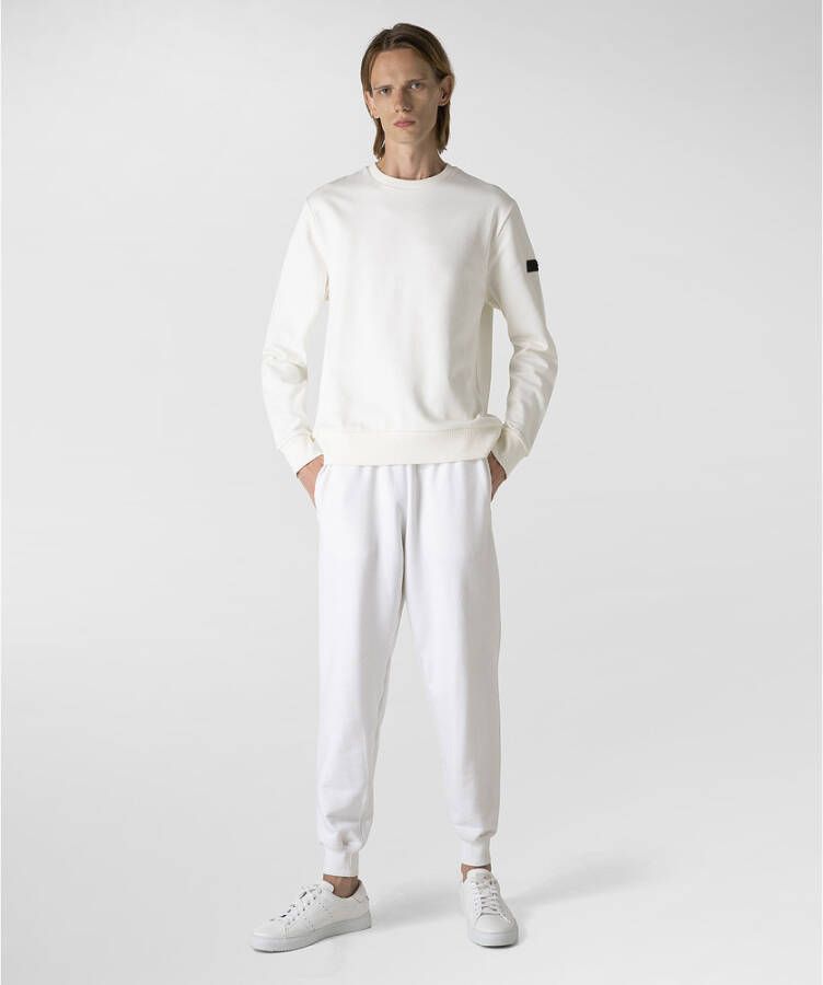 Peuterey Fleece trui Wit Heren