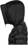 Peuterey Zwarte gewatteerde halflange jas met funnel-neck Black Dames - Thumbnail 10
