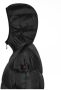 Peuterey Long down jacket in recycled fabric Zwart Dames - Thumbnail 2
