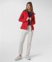 Peuterey Sweatshirt van stretch nylon met dubbele rits Rood Dames - Thumbnail 7