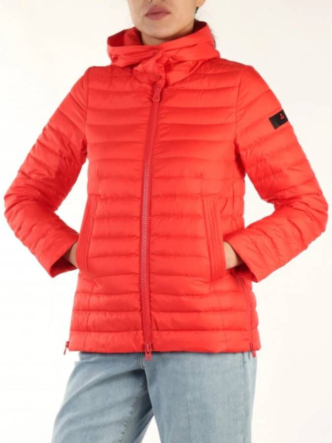 Peuterey Down Jackets Rood Dames
