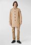 Peuterey Trench coat in laminated three-layered fabric Bruin Heren - Thumbnail 2