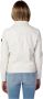 Peuterey Stijlvolle Beige Leren Jas met Rits Beige Dames - Thumbnail 3
