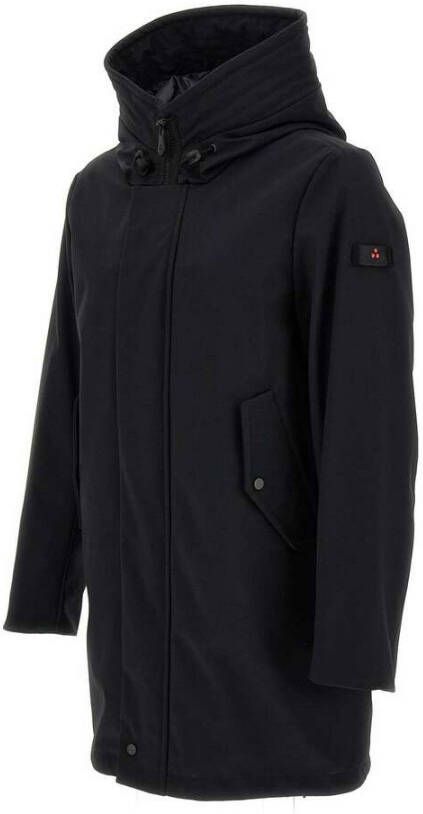 Peuterey Coat Zwart Heren