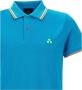 Peuterey Stretch Herenpolo met Contrastbies Green Heren - Thumbnail 2