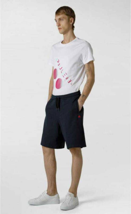 Peuterey Lange shorts Blauw Heren