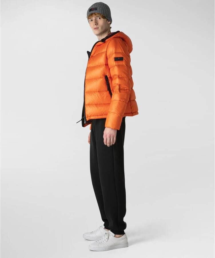 Peuterey Nylon ripstop down jacket Oranje Heren