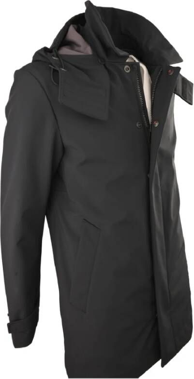 Peuterey Parka Zwart Heren