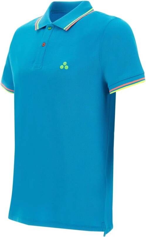 Peuterey Polo Shirts Blauw Heren