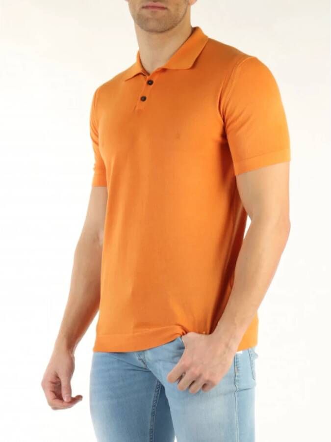 Peuterey Polo Shirts Oranje Unisex