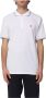 Peuterey Short-sleeved polo shirt in stretch cotton. Wit Heren - Thumbnail 8