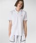 Peuterey Short-sleeved polo shirt in stretch cotton. Wit Heren - Thumbnail 6